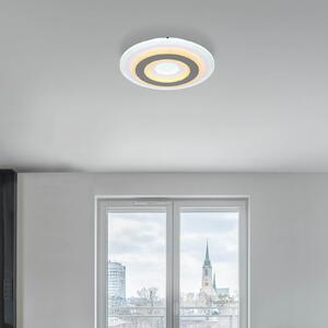 Plafonieră LED Sabatino, Ø 30 cm, alb/antracit, CCT