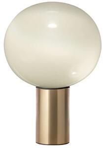 Lampă de masă Artemide, Laguna 37, reglabil, Auriu / Alamă, Camera de zi, Sticlă, Design