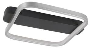 HighLight Plafonieră cu LED Ascona, negru/negru, 20 W, reglabil, Negru, Camera de zi / sufragerie, Metal, Modern