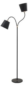 HighLight Lampă de podea Texas, negru, 2 becuri, Negru, Camera de zi / sufragerie, Metal, Modern, Proiector suspendat