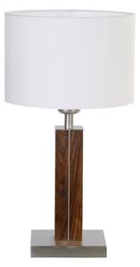 HerzBlut Dana lampă de masă cu picior lemn nuc, Lemn, Camera de zi / sufragerie, Lemn, Modern