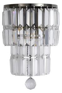 Aplică de perete Searchlight EMPIRE 61321-2AB, 2xE14/7W/230V, IP44