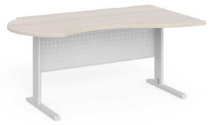Birou de colt Manager 160 x 100 cm, dreapta, salcâm deschis
