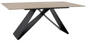 Masa Bucatarie/Dining Sabonna Blat Piatra Sinterizata Stejar Sonoma 180x90 Cm