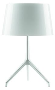Lampă de masă Foscarini, reglabil, Alb, Camera de zi, Aluminiu