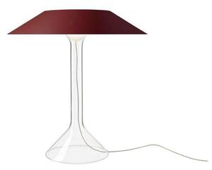 Lampă de masă Foscarini, reglabil, Roșu, Camera de zi, Metal