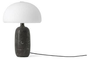 Lampă de masă Vipp, reglabil, Gri, Camera de zi, Sticlă