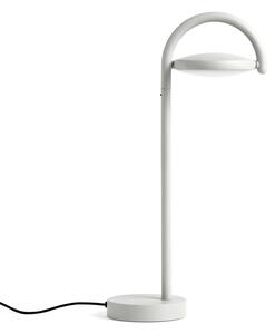 HAY Marselis lampă de masă LED reglabilă, gri, reglabil, Gri, Camera de zi / sufragerie, Metal, Design