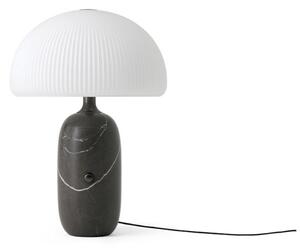 Lampă de masă Vipp, reglabil, Gri, Camera de zi, Sticlă