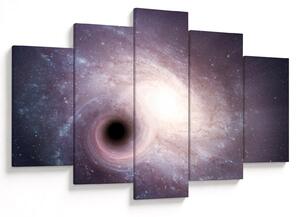 Tablou - Galaxii spiralate (150x105 cm)