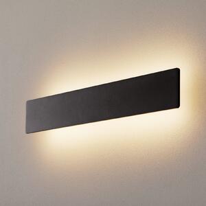 IDEAL LUX Aplică de perete LED Zig Zag negru, lățime 53 cm, Negru, Hol, Metal, Modern