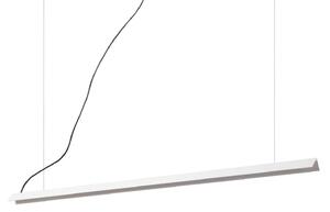 IDEAL LUX Ideal Lux LED suspendat V-Line, alb, Alb, Camera de zi / sufragerie, Metal, Modern