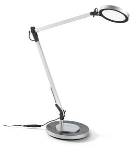 IDEAL LUX Ideal Lux Futura lampă LED de birou aluminiu, reglabil, Metalic, Studiu / Birou, Metal
