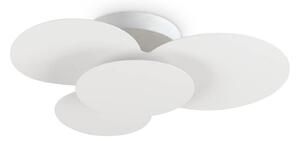 Ideallux Ideal Lux Cloud plafonieră LED, lungime 52cm, Alb, Camera de zi / sufragerie, Metal, Modern