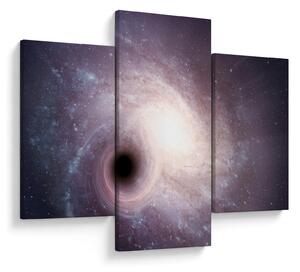 Tablou - Galaxii spiralate (90x60 cm)