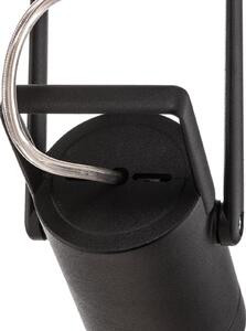 Ivela Drim Spot trifazat E27 reglabil negru, Negru, Hol, Metal, Modern