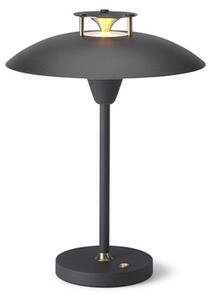 Lampă de masă Halo Design, reglabil, Negru, Camera de zi, Metal