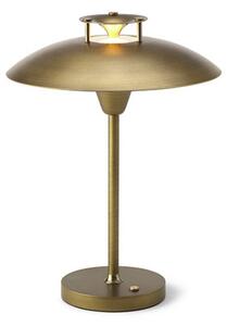 Lampă de masă Halo Design, reglabil, Auriu / Alamă, Camera de zi, Metal