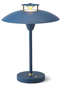 Lampă de masă Halo Design, reglabil, Albastru, Camera de zi, Metal