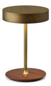 Lampă de masă Halo Design, reglabil, Auriu / Alamă, Camera de zi, Metal