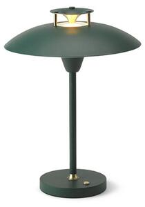 Lampă de masă Halo Design, reglabil, Verde, Camera de zi, Metal