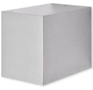 Corpuri de iluminat tip cub pentru perete exterior, 2 buc