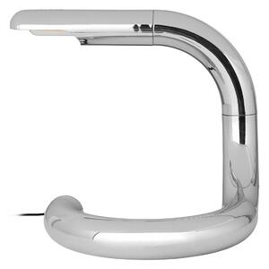 Lampă de masă GUBI, Aspide, Metalic, Camera de zi, Metal, Design