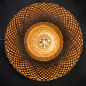 Good & Mojo GOOD MOJO Lampă de masă Mekong, Ø 30 cm, Lemn, Camera de zi / sufragerie, Bamboo, Design