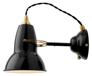 Lampă de perete Anglepoise, Original 1227 Brass, reglabil, Negru, Camera de zi, Metal, Design industrial