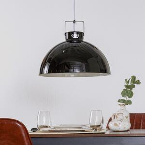 Jieldé Dante D450 lampă susp., negru, Ø 45 cm, reglabil, Negru, Camera de zi / sufragerie, Metal, Design industrial