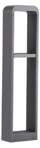 Lampă de Exterior Lindby, Darko, Gri, Terasă, Aluminiu, Modern