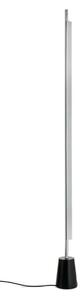 Lampadar Luceplan, reglabil, Metalic, Camera de zi, Aluminiu