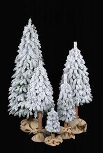 Pom de Crăciun pe trunchi, Molid de munte 120cm Snowy