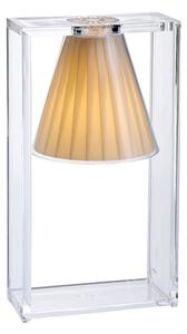 Lampă de masă Kartell, Light-Air, Transparent, Camera de zi, Plastic, Design