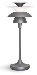Lampă de masă Belid, Gri, Camera de zi, Metal