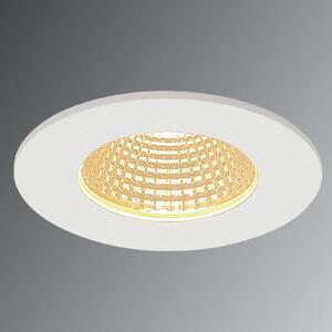 SLV Patta-I LED, rotund, alb mat, pentru încastrare, reglabil, Alb, Camera de zi / sufragerie, Metal, Modern, Corpuri de iluminat încastrate rotunde
