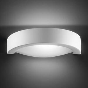Austrolux KOLARZ Casablanca aplică de perete semirotundă, reglabil, Alb, Hol, Ceramică, Modern