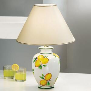 Austrolux Lampă de masă Giardino Lemone, Ø 40 cm, Camera de zi / sufragerie, Ceramică