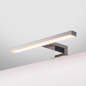 SLV Dorisa LED cu clemă de perete lățime 30cm cromat, Metalic, Baie, Metal, Modern