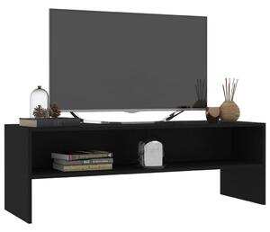 Comodă TV, negru, 120 x 40 x 40 cm, PAL