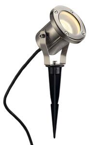 SLV Nautilus 10 radiator cu țeapă, rotund, oțel inoxidabil, Metalic, Metal, Modern