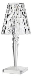 Lampă de Exterior Kartell, Big Battery, reglabil, Transparent, Camera de zi, Plastic, Design