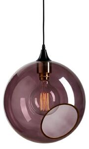 Lampă suspendată Ballroom XL, violet/negru