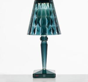 Lampă de masă Kartell, Big Battery, Albastru, Camera de zi, Plastic, Design