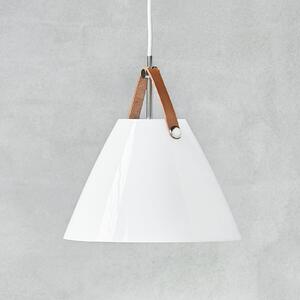Lustră Pendul DFTP by Nordlux, Strap 27, reglabil, Alb, Camera de zi, Sticlă, Modern