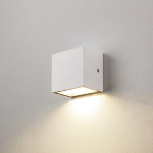 SLV Sitra Aplică de exterior cu un singur LED, albă, Alb, Metal, Modern, Soclu de perete jos