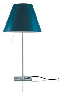 Lampă de masă Luceplan, Albastru, Camera de zi, Aluminiu