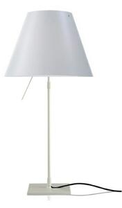 Lampă de masă Luceplan, Alb, Camera de zi, Aluminiu