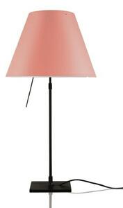Lampă de masă Luceplan, reglabil, Roz / Rosé, Camera de zi, Aluminiu