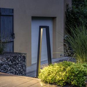 SLV Bookat LED cu lumină de cale LED-uri funcție CCT, Negru, Metal, Modern